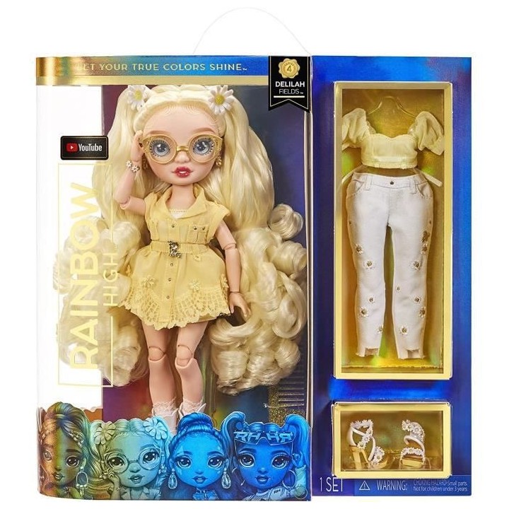 Rainbow High - Poupée Mannequin 28cm - Delilah Fields