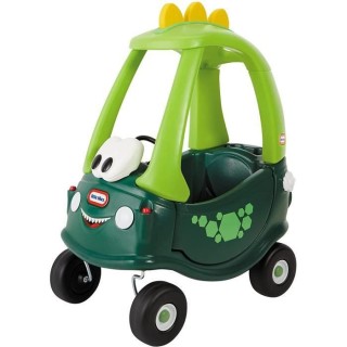 Little Tikes - Trotteur et Porteur Cozy Coupe Go Green Dino - Vert - A