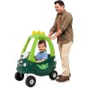 Little Tikes - Trotteur et Porteur Cozy Coupe Go Green Dino - Vert - A partir de 18 mois