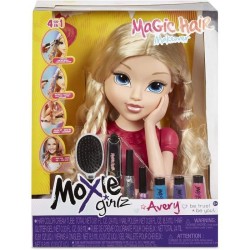 Moxie Girlz - Magic Hair Torso - Avery - Tete a coiffer et a maquiller