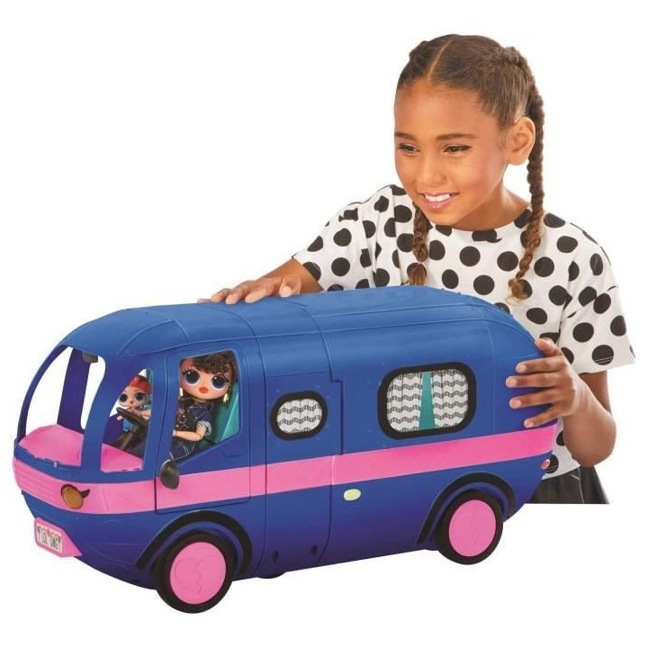 L.O.L. Surprise OMG - Glamper - Camping-Car pour Poupées - Bleu Elect