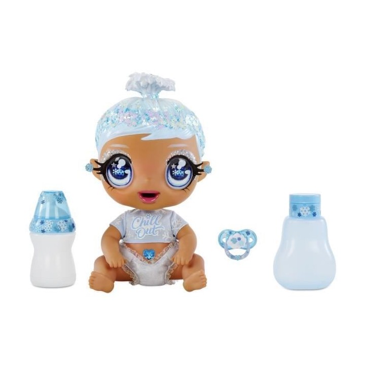 Glitter Babyz - January Snowflake - Bleu / Flocon de Neige - Bébé 28