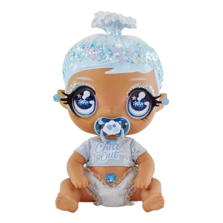 Glitter Babyz - January Snowflake - Bleu / Flocon de Neige - Bébé 28