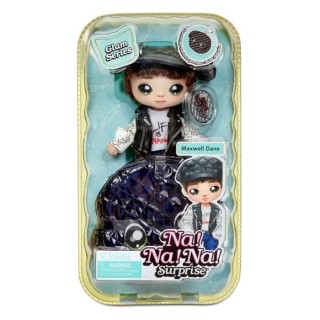 Na! Na! Na! Surprise Poupée 2-en-1 Pom Doll Glam Series - Maxwell Dan