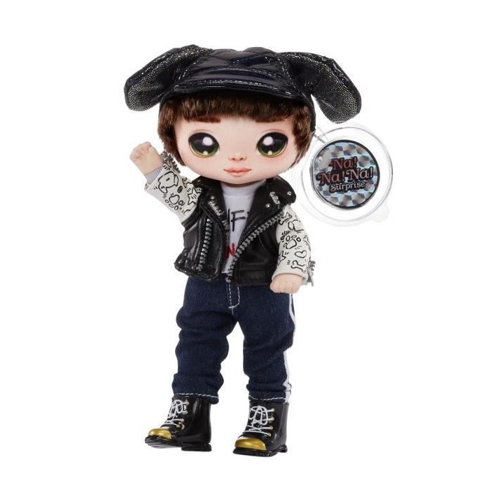 Na! Na! Na! Surprise Poupée 2-en-1 Pom Doll Glam Series - Maxwell Dan