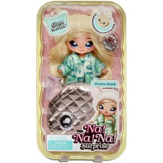 Na! Na! Na! Surprise Poupée 2-en-1 Pom Doll Glam Series - Victoria Gr