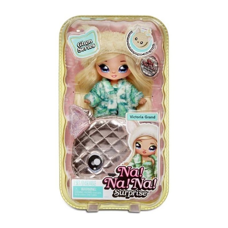 Na! Na! Na! Surprise Poupée 2-en-1 Pom Doll Glam Series - Victoria Grand