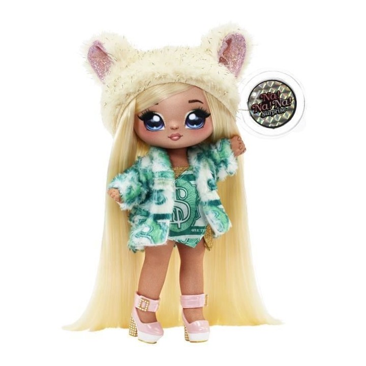 Na! Na! Na! Surprise Poupée 2-en-1 Pom Doll Glam Series - Victoria Gr