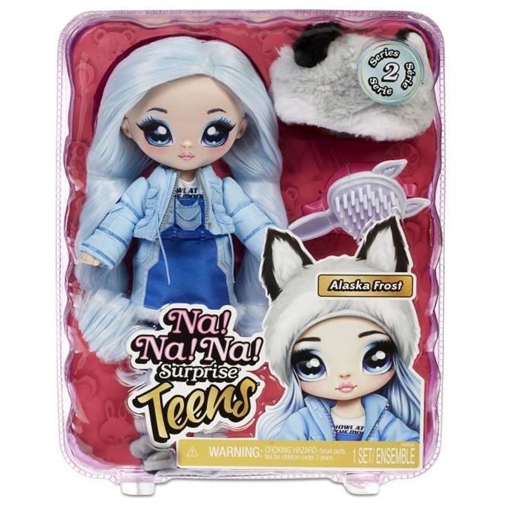 Na! Na! Na! Surprise - Poupée Mannequin Teens 28cm en Tissu - Alaska
