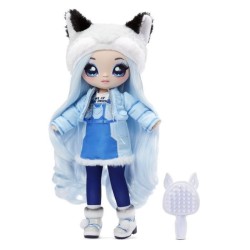 Na! Na! Na! Surprise - Poupée Mannequin Teens 28cm en Tissu - Alaska Frost - Theme Loup