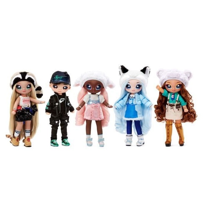 Na! Na! Na! Surprise - Poupée Mannequin Teens 28cm en Tissu - Alaska