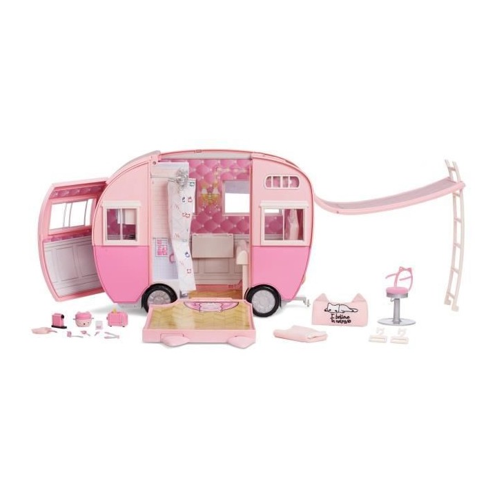 Na! Na! Na! Surprise - Camping-Car en Tissu Kitty-Car