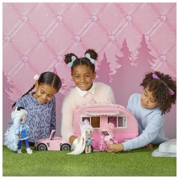 Na! Na! Na! Surprise - Camping-Car en Tissu Kitty-Car