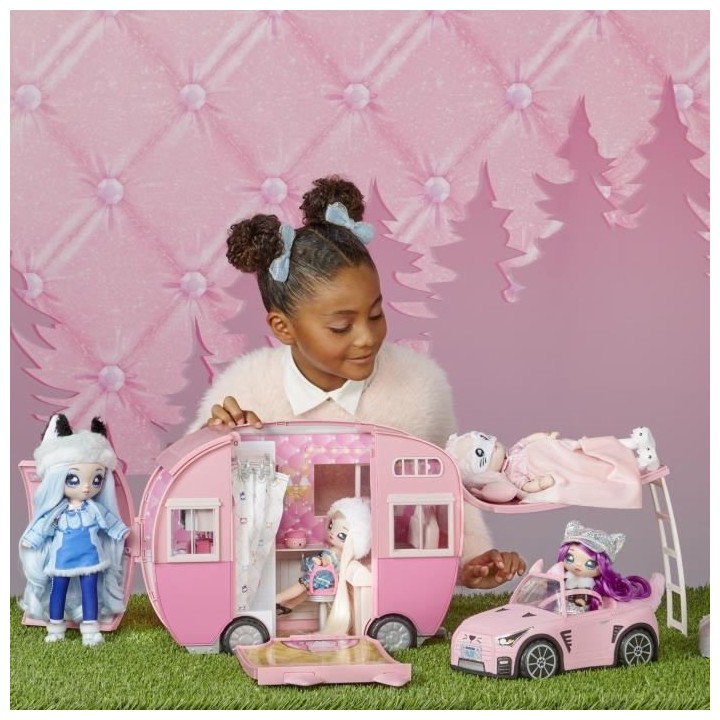 Na! Na! Na! Surprise - Camping-Car en Tissu Kitty-Car