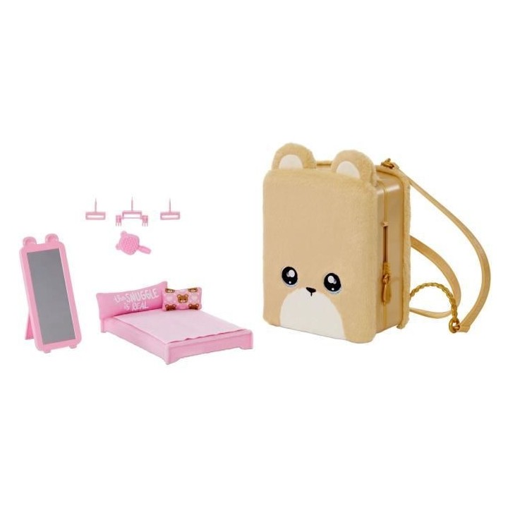 Na! Na! Na! Surprise 3-en-1 Sac a dos Chambre - Coffret poupée - Sara