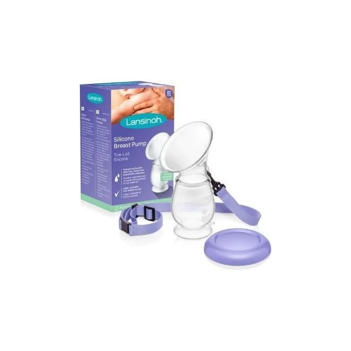 LANSINOH Tire-lait silicone