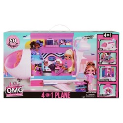 L.O.L. Surprise OMG - Avion - Coffret de Jeux, Accessoires et Poupées