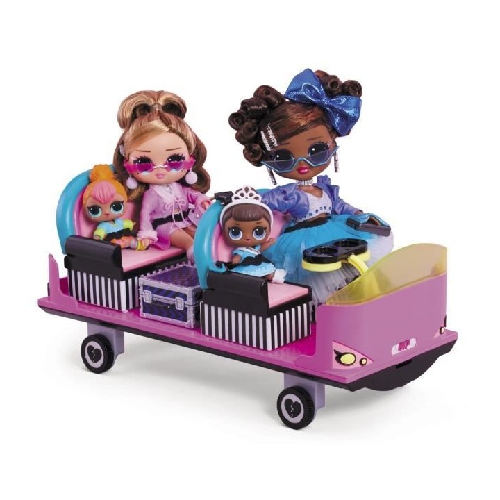 L.O.L. Surprise OMG - Avion - Coffret de Jeux, Accessoires et Poupées