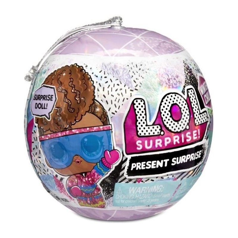 L.O.L. Surprise - Winter Chill - Poupée Scintillante avec Accessoires - Modele Aléatoire a Collectionner