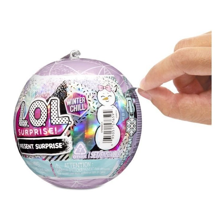 L.O.L. Surprise - Winter Chill - Poupée Scintillante avec Accessoires