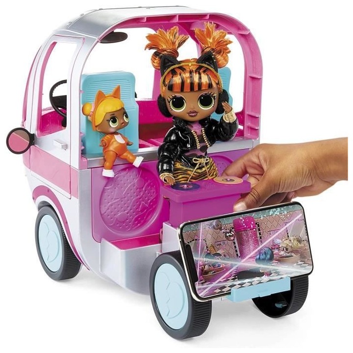 L.O.L. Surprise OMG - Glamper - Camping-Car pour Poupées - Argent Mé