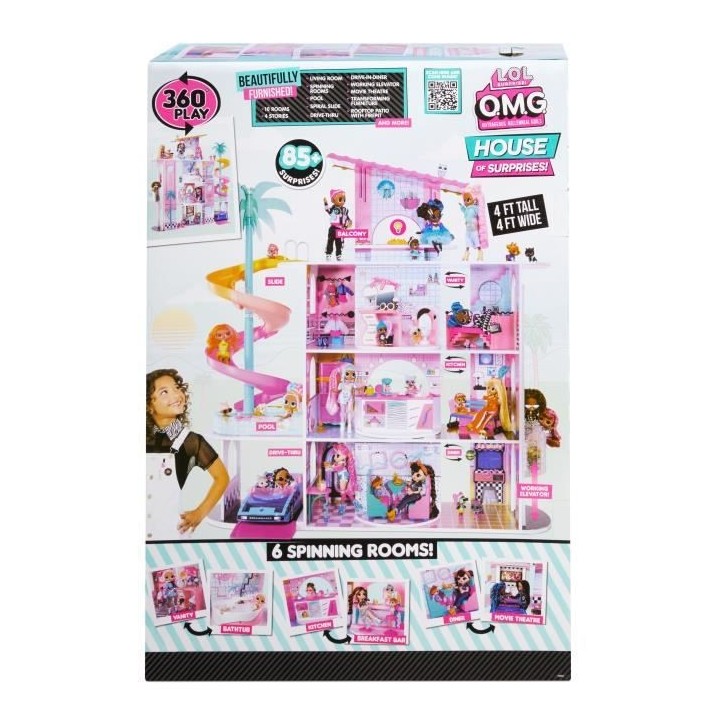 L.O.L. Surprise OMG - House of Surprises - Grande Maison pour Poupées