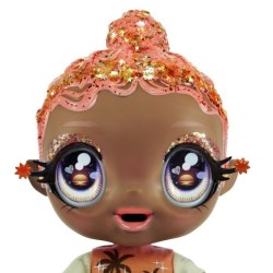 Glitter Babyz - Solana Sunburst - Rose Corail - Bébé 28 cm - Change de Couleur