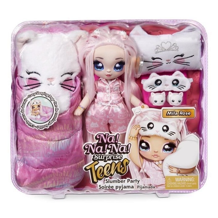 Na! Na! Na! Surprise - Poupée Mannequin Teens 28cm en Tissu - Mila Ro