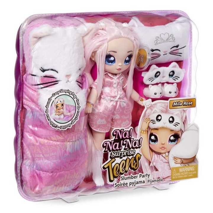 Na! Na! Na! Surprise - Poupée Mannequin Teens 28cm en Tissu - Mila Ro