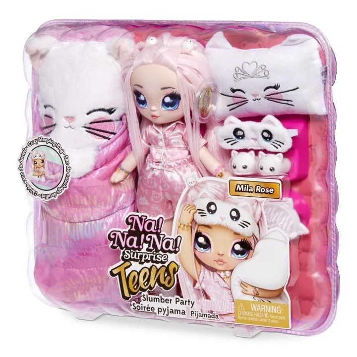 Na! Na! Na! Surprise - Poupée Mannequin Teens 28cm en Tissu - Mila Ro