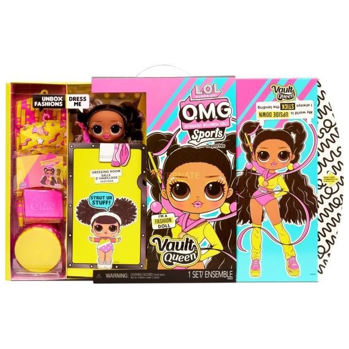 L.O.L. Surprise OMG Sports - Gymnastics - Poupée Mannequin 24cm