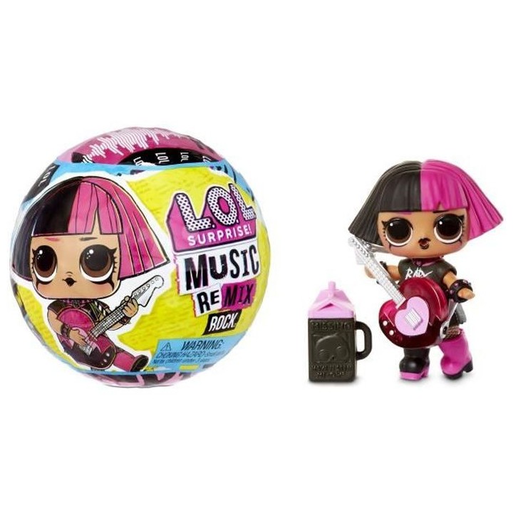 L.O.L. Surprise Remix Rock - Mini Poupée 7,5cm - Aléatoire