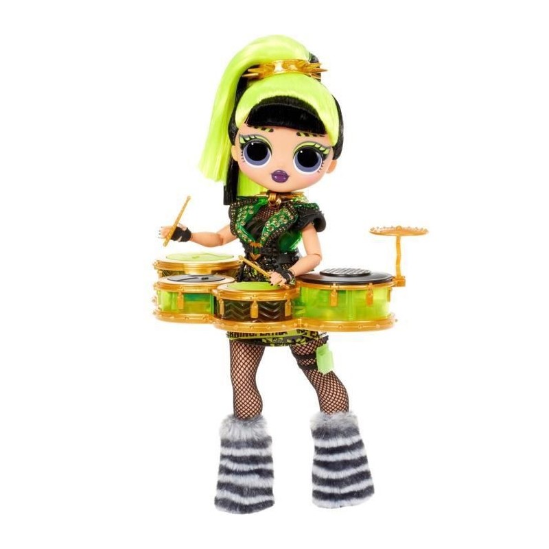 L.O.L. Surprise OMG Remix Rock - Bhad Gurl and Drums - Poupée Mannequin 24cm