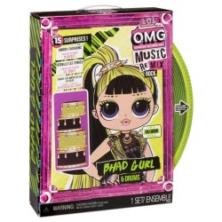 L.O.L. Surprise OMG Remix Rock - Bhad Gurl and Drums - Poupée Mannequin 24cm