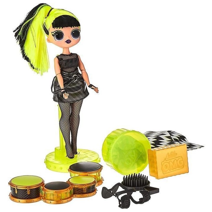 L.O.L. Surprise OMG Remix Rock - Bhad Gurl and Drums - Poupée Mannequ