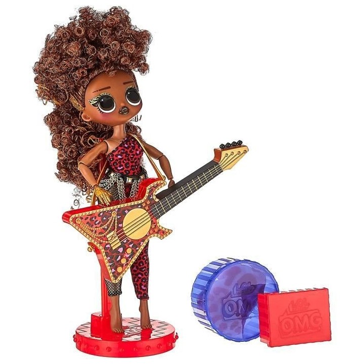 L.O.L. Surprise OMG Remix Rock - Ferocious and Bass Guitar - Poupée M