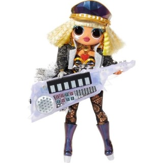 L.O.L. Surprise OMG Remix Rock - Fame Queen and Keytar - Poupée Manne