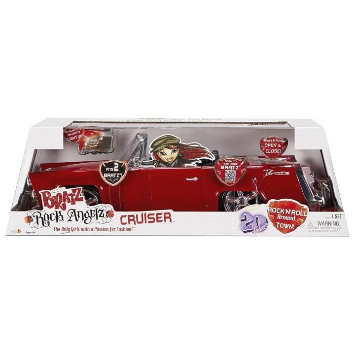 Bratz - Rock Angelz Cruiser and Doll - Véhicule et Poupée Mannequin