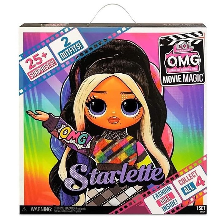 L.O.L. Surprise OMG Movie Magic - Starlette - Poupée Mannequin 24cm