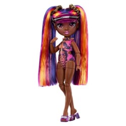 Rainbow High - Pacific Coast - Phaedra - Poupée Mannequin 28 cm et Accessoires - Multicolore