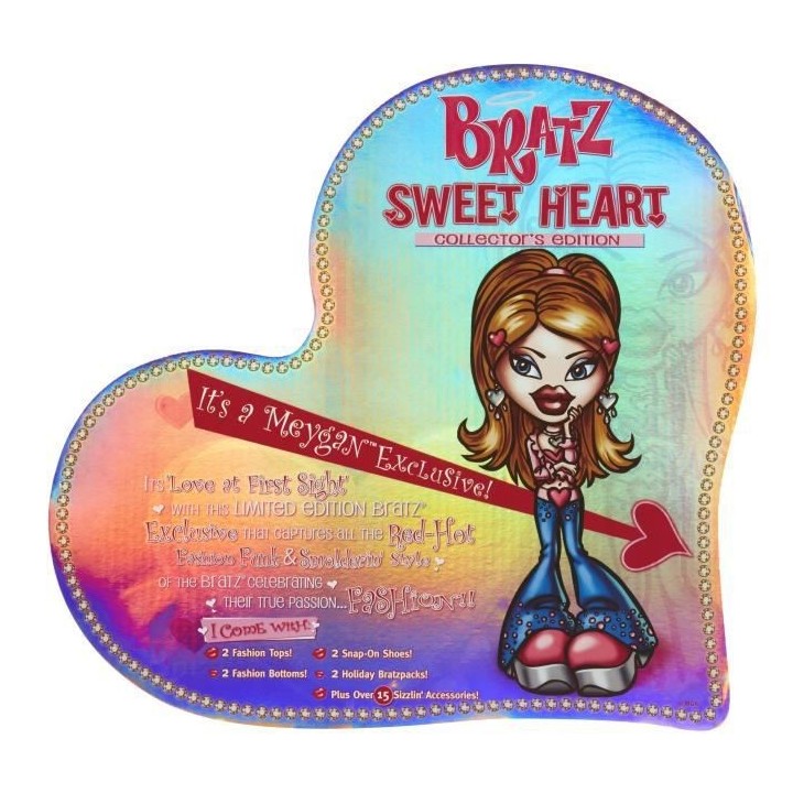 Bratz Deluxe Collector Doll - Sweetheart Meygan - Poupée Mannequin