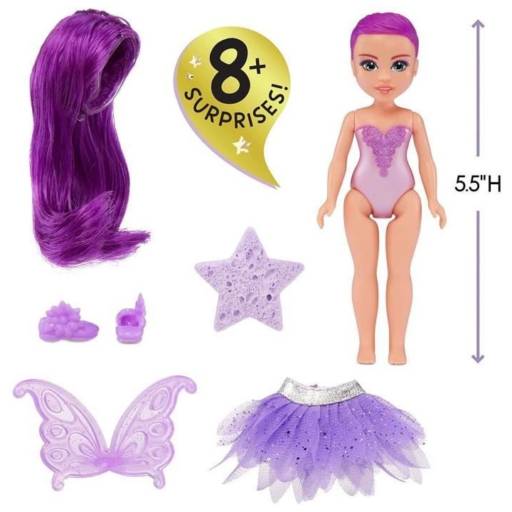 Dream Bella - Color Change Surprise - Petite Fée Aubrey 14 cm - Viole