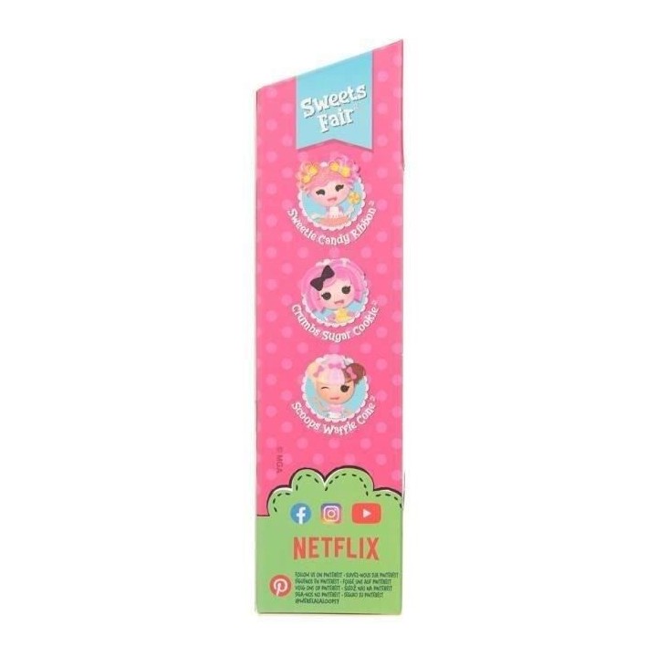 Mini Lalaloopsy - Petite Poupée 7,6 cm - April Sunsplash - 3 ans et +