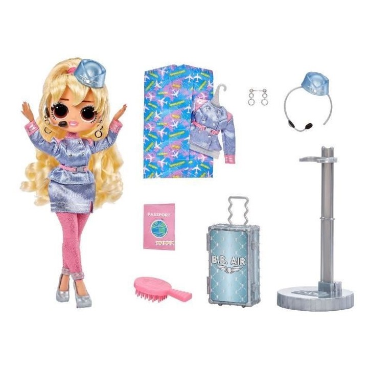 L.O.L. Surprise - Travel - Poupée Mannequin 25cm - Fly Gurl