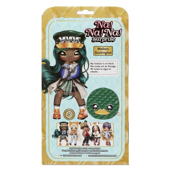 Na! Na! Na! Surprise - Mallory Duckington - Poupée Mannequin (Canard)