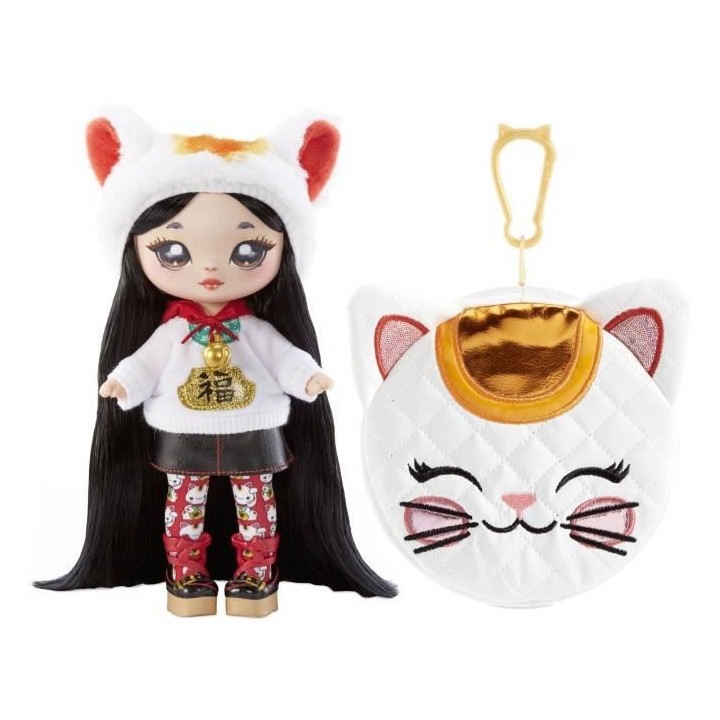 Na! Na! Na! Surprise - Liling Luck - Poupée Mannequin (Chat Chanceux)