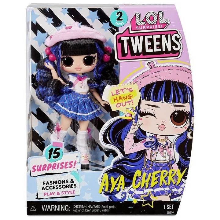 L.O.L. Surprise - Tweens Aya Cherry - Poupée Mannequin et Accessoires
