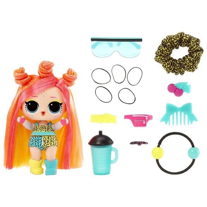 L.O.L. Surprise - Hair Hair Hair Mini Poupée avec Cheveux et Accessoi