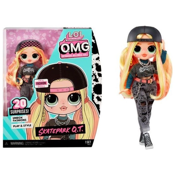 L.O.L. Surprise OMG - Poupée Mannequin 24cm - Sk8er Grrrl