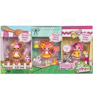 Mini Lalaloopsy - Coffret Multiple - 3 Petites Poupées 7,6 cm - Sweet